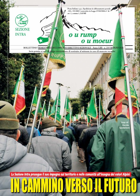 Scopri di più sull'articolo BOLLETTINO SEZIONALE – Anno LII – n. 235 marzo 2026